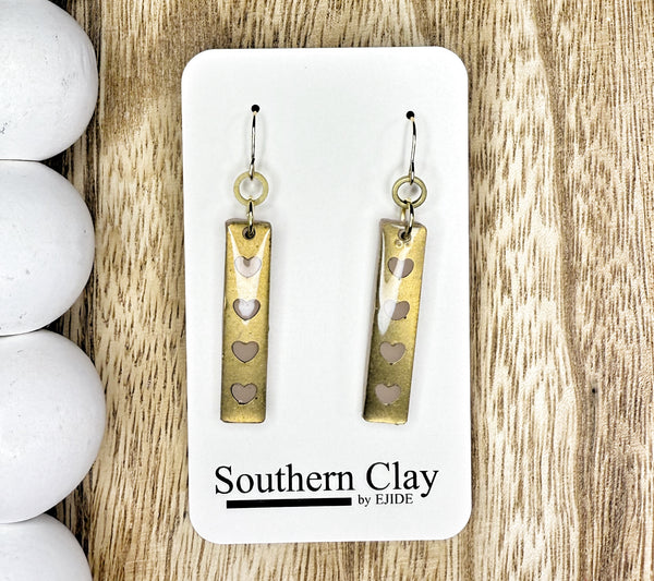 Brass Heart Bars